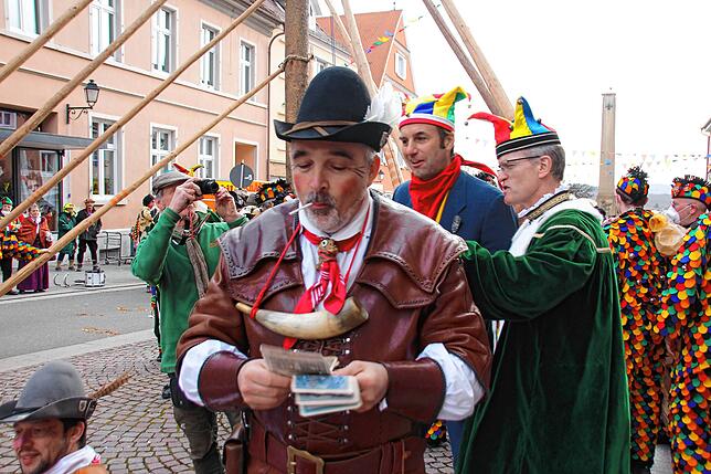 Bild 20: Bilder vom Narrenbaum-Setzen in Stockach Teil 3