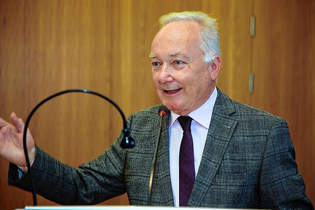 Gibt das Amt nun auch offiziell ab: Michael Burzinski wurde als Vorsitzender verabschiedet.