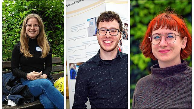 Bettina-Maria Kaupert, Matthias Eckmann und Helen Baur (v.l.) &ndash; das sind nur drei von vielen jungen Menschen, die der SÜDKURIER in ...