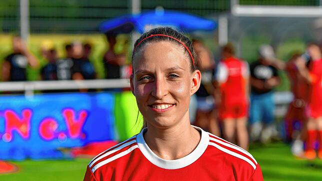 Gewinnerin beim Tor des Monats Juni: Leonie Goering vom SV Niederhof.
