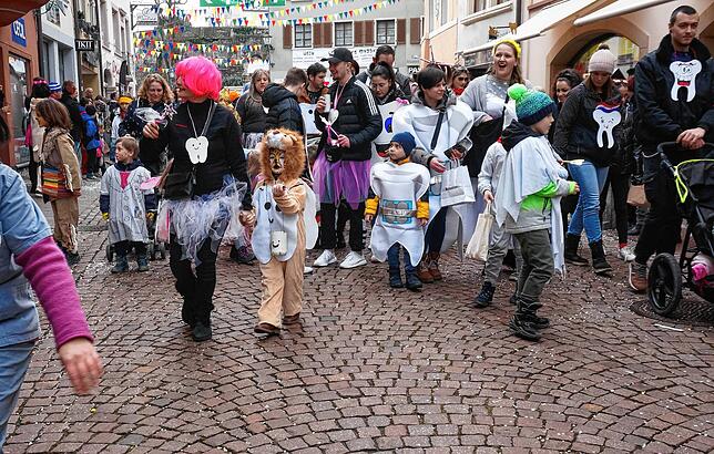 Kinderumzug 2023 in Tiengen.