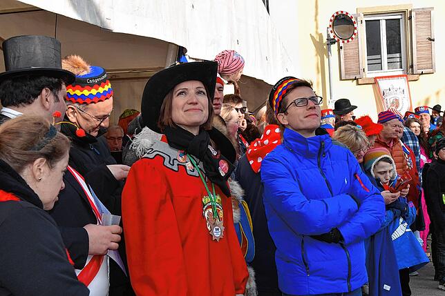 Bild 26: Die besten Bilder vom Narrenbaumstellen der Eigeltinger Krebsbachzunft in Wiechs