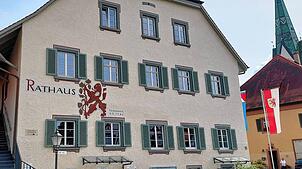 Das Rathaus von Sipplingen.