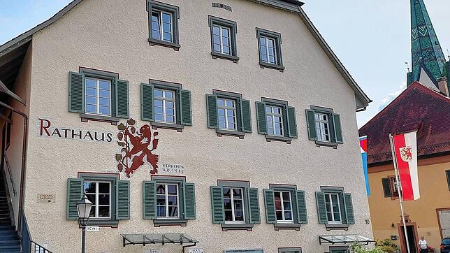 Das Rathaus von Sipplingen.