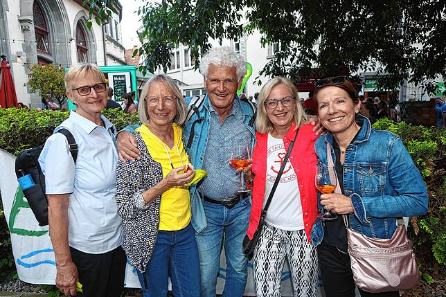 Bild 3: Gassenfreitag am 6. Juni: Hier feiern Einheimische und Besucher in Konstanz