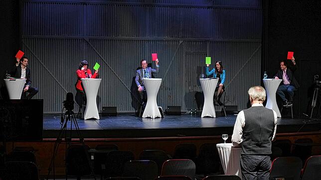 SÜDKURIER-Wahlarena zur Landtagswahl 2021 im Stadttheater Konstanz: Aufzeichnung der Debatte mit Kandidaten für den Wahlkreis 56 ...