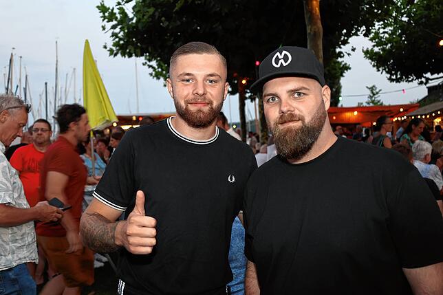 Bild 13: Party direkt am Bodensee: Beim Staader Hafenfest 2025 treffen sich die Konstanzer