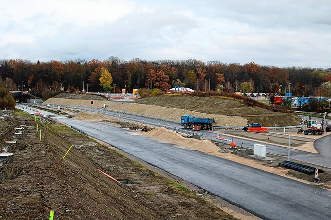 Bild 10: Wie sieht es derzeit auf der B-31-Baustelle aus?