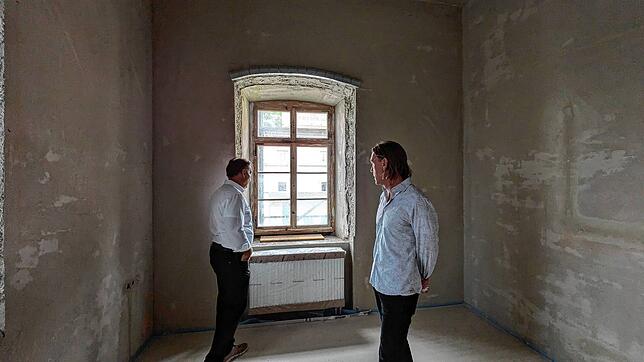 Bild 2: Bilder von der Baustelle Schloss Espasingen: So sieht es jetzt innen aus