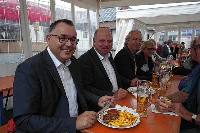 Bild 11: Bilder von der Feier zur Eingemeindung von Kluftern nach Friedrichshafen vor 50 Jahren