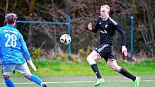 Wieder fit: Benedikt Illmann erzielte bei seinem Comeback nach langer Verletzungspause per Foulelfmeter das 3:0 beim 4:0-Sieg des SV 08 ...