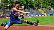 Eine neue Bestzeit bei der Deutschen U23-Meisterschaft in Ulm erreichte Tom Wilden vom TuS Iznang.
