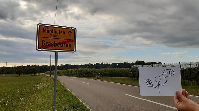 Wo soll der neue Mobilfunkmasten in Grasbeuren aufgebaut werden?