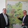 Rafael Grimm (links) hat 2015 die Leitung des Stadtbauamtes von Ewald Fürderer übernommen. Fürderer verabschiedete sich damals in den ...