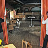 Karl Hummel (links) und Dirk Pfersdorf öffnen die Türe zum großen Tanzsaal im Gasthaus Engel in Neuhausen, wo Pfersdorf 1979 zum ersten ...