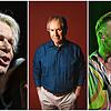 Drei der Musiker, die 2024 im Milchwerk in Radolfzell spielen werden (von links): Matthias Reim, Chris de Burgh und Ben Zucker.