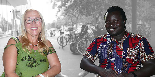 Sabine Tezlaff-Dibbasey und Mohammed Dibbasey sind seit Oktober 2017 verheiratet. Sabine stammt aus Konstanz, Mohammed aus Gambia, er ...
