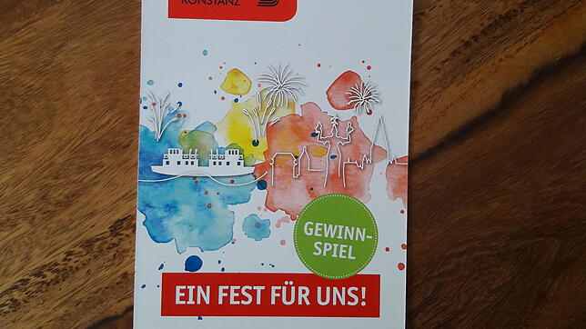 So werben die Stadtwerke für beste Sicht aufs &bdquo;gigantische Feuerwerk&ldquo;.