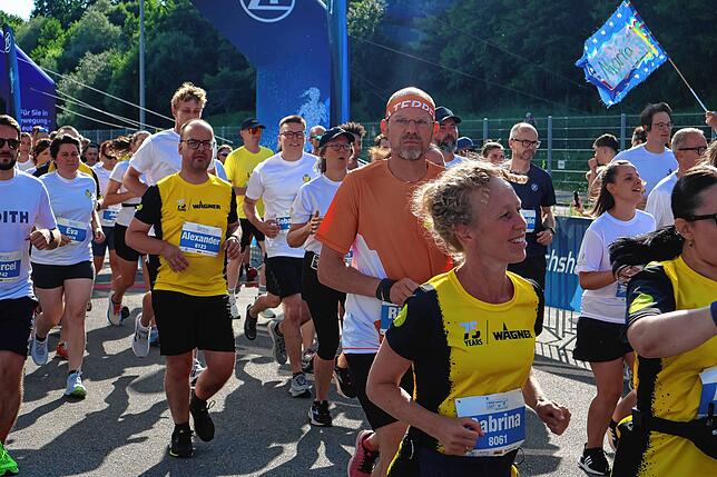 Bild 8: Gute Laune an der Messe: Die schönsten Bilder vom ZF-Firmenlauf