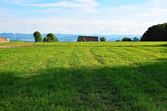 Auf dem Bergrücken des Hoheneck plant die Gemeinde Rickenbach mit dem Investor Hotzenpower Wind und Solar aus Egg die Errichtung eines ...