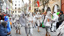 Die Ala-Bock aus Dingelsdorf unterwegs: In der anstehenden fünften Jahreszeit wird es nur Fasnacht unter freiem Himmel geben.