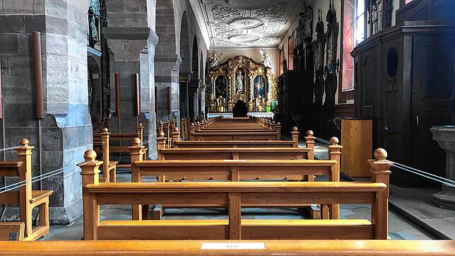 Bis zum 20. Mai werden in der katholischen Kirche in Villingen keine Veranstaltungen in Präsenz stattfinden.
