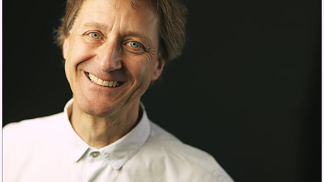 Sven Hartberger, Intendant des Neue-Musik-Ensembles Klangforum Wien. Bild: Lukas Beck