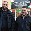 Roberto Vetrano und Andrea Cesare Morello bieten in ihrem neu eröffneten Geschäft nur Produkte aus Italien an.
