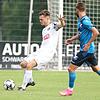 Tim Zölle zog sich beim Bitzer-Cup einen Nasenbeinbruch zu und muss die kommenden Spiele mit einer Maske bestreiten.