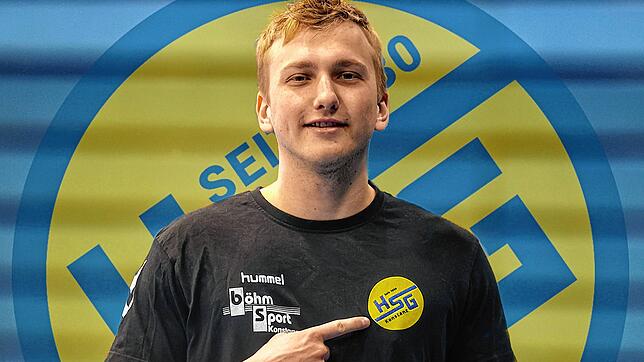 Die HSG Konstanz ist und bleibt sein Verein: Joel Mauch.