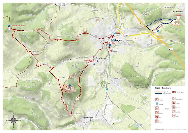 Wandertour Hohenhewen Wandertour Hohenhewen