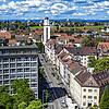 (Archivbild von 2020) Blick in die Theodor-Heuss-Straße in Konstanz-Petershausen: Hier wurden zwei Männer durch den Einsatz von ...