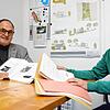50 Jahre Eingemeindung steht auf der Agenda 2021. Ortsvorsteher Wolfgang Gensle (links) und Ortsverwaltungsleiter Klaus Frommer (rechts) ...