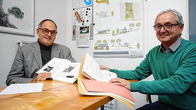 50 Jahre Eingemeindung steht auf der Agenda 2021. Ortsvorsteher Wolfgang Gensle (links) und Ortsverwaltungsleiter Klaus Frommer (rechts) ...
