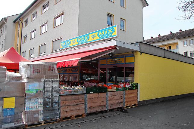 Der Mix-Markt an der Berliner Straße in Singen.