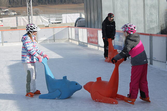 Bild 24: Reger Betrieb auf der Blumberger Eisbahn: Hier sind die schönsten Bilder unseres Fotografen!