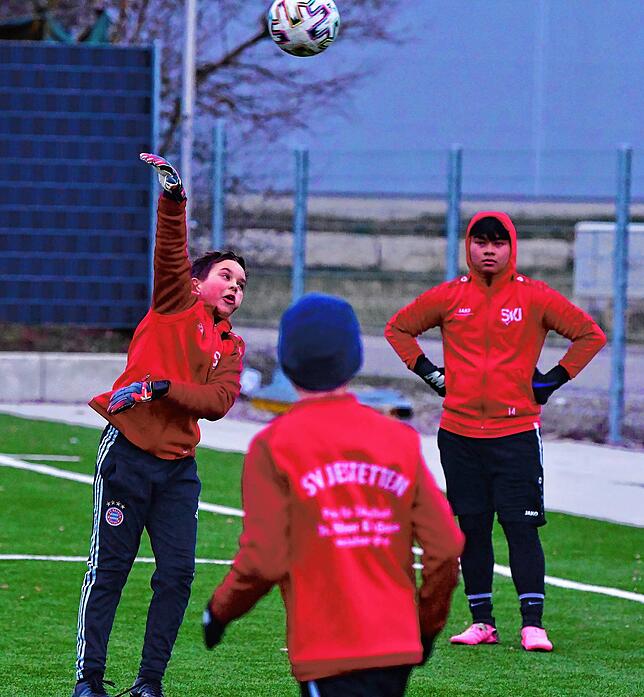 Bild 31: Eindrücke vom Training der E-Junioren des SV Jestetten nach der Corona-Pause