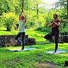 Eine typische Yoga-Pose: der Baum.