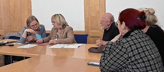 Im Laufenburger Rathaus laufen die Ergebnisse aus den Wahlbezirken ein.