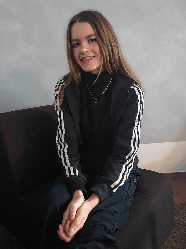 Hanna Steck ist 15 Jahre alt und geht in Hegne aufs Marianum.