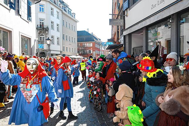 Bild 2: Konstanzer Fasnachtsumzug 2025: Die besten Bilder aus der Altstadt