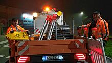 Patric Pfaff (links) und Siegfried Fecht bauen am Freitagabend die letzten Hürden von Hindelwangen in Richtung Zizenhausen ab. Die lang ...