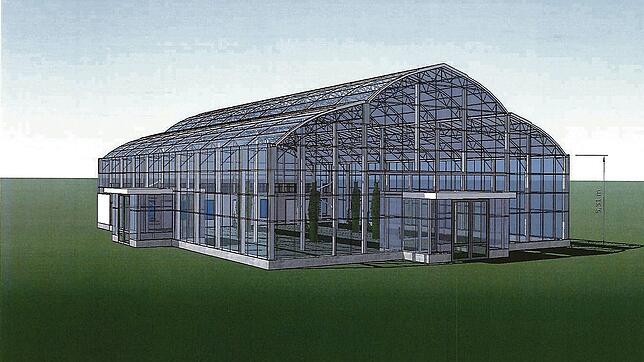 Das Kakteenhaus nach einem Entwurf der Firma Smiemans aus Holland. So soll es aussehen und ab März 2019 gebaut werden. Bild: Smiemans