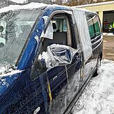 So sah der Kleinbus nach der Singener Messerattacke aus.