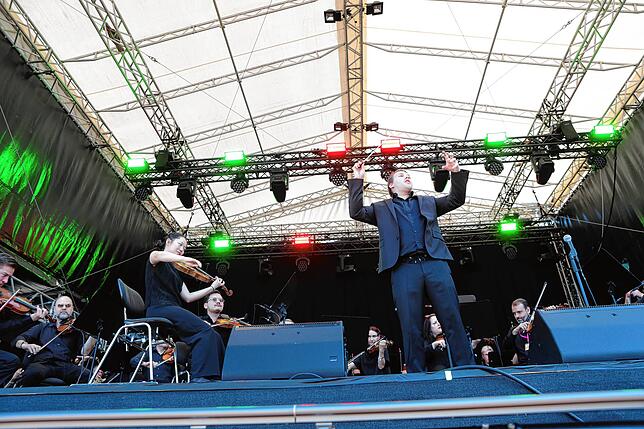 Bild 39: Weiter geht‘s – auch am zweiten Campus-Festival-Tag wird gefeiert
