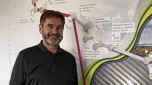 Andreas Klatt (68) arbeitet in Wahlwies auch für die Energiewende.