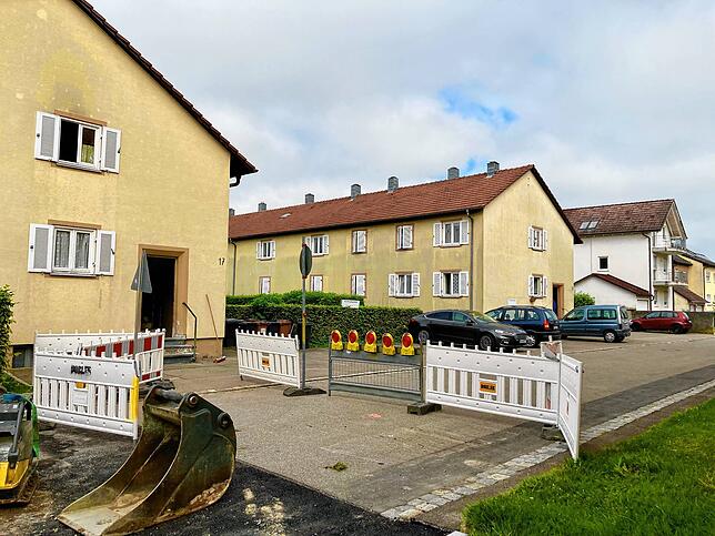 Die Gebäude Eintrachtstraße 17 und 19 sollen vorerst stehen bleiben.