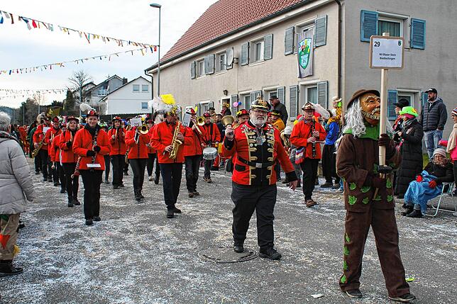 Bild 16: Bilder vom Narrentreffen in Winterspüren &ndash; Teil 3