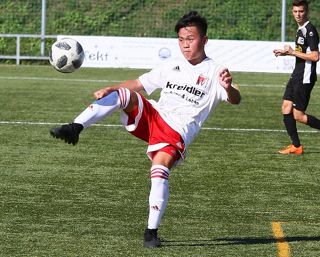 Talentiert: Max Le, hier im Trikot der A-Junioren der SG RW Weilheim, kehrt nach einem halben Jahr beim SV Weil zurück zum FC Tiengen ...