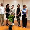 Fünf Frauen stehen für die Bildung im Ort (von links): die Rektorinnen Franziska Nöthen, Birgit Steiner, Jasmin Keller, Stefanie Berger ...